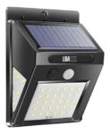 Luminária Solar 30 Leds Com Sensor De Presença Luatek Lky00303 (1)