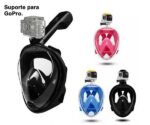 Mascara Mergulho Snorkel Suporte Gopro Elp10002 Sun Way (1)