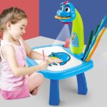 Mesa De Pintura Com Projetor A Pilha Infantil Tk-ab6188 (1)