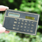 Mini Calculadora Solar De Bolso Carteira Cartão De Credito (1)