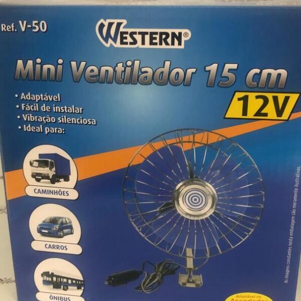 Mini Ventilador Para Automóveis 20 Cm (2)