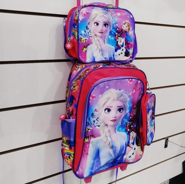 Mochila Com Rodinha Kit 3pçs Frozen Da22258 Promoç Dy (2)