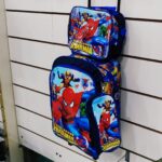 Mochila Com Rodinha Kit 3pçs Homem Aranha Da22253 Promoç Dy (2)