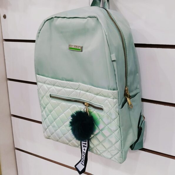 Mochila De Costa Feminina Fashion 36x26cm Dc22092 Promoç – Verde (3)