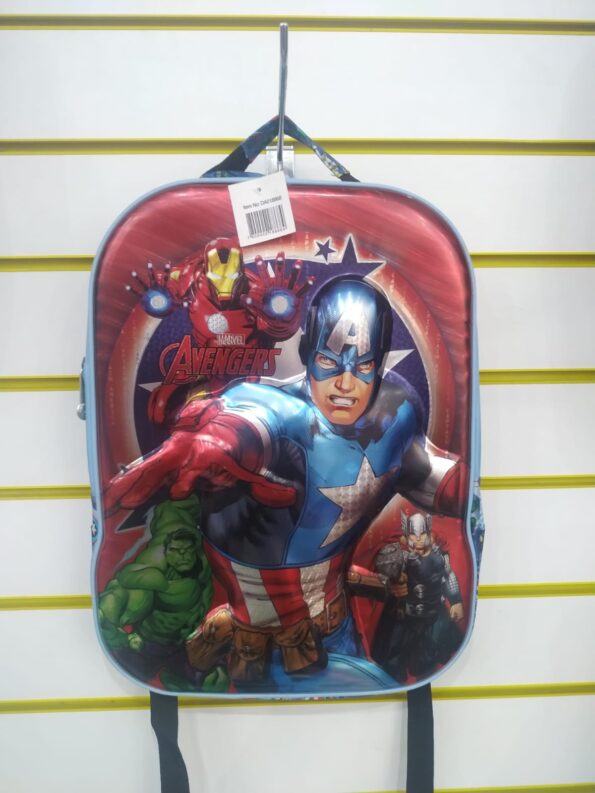 Mochila De Costa Inf Capitao America Da018868 42x30cm (1)