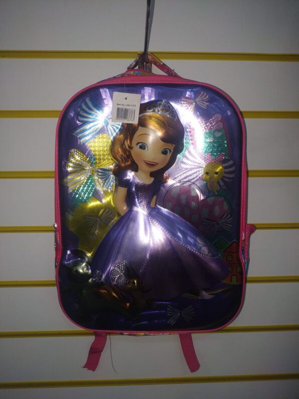 Mochila De Costa Inf Princesa Sofia Da018878 42x30cm (2)