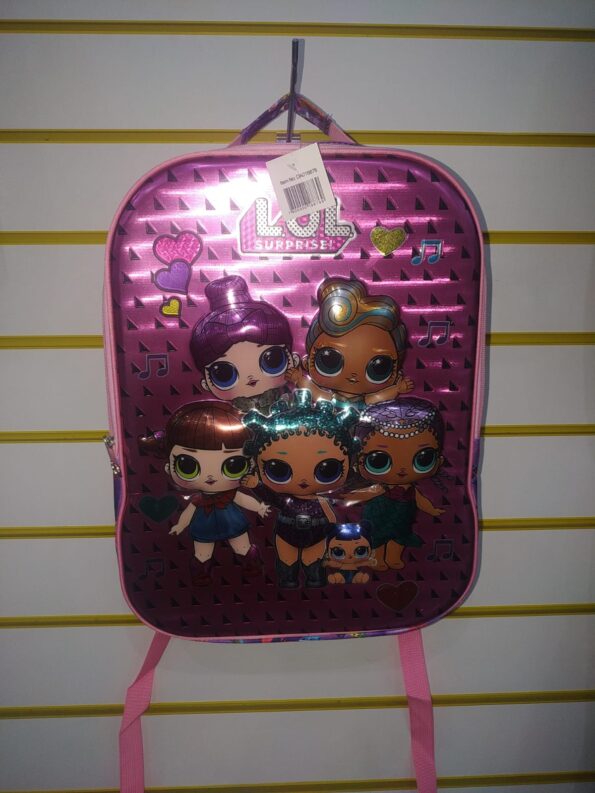 Mochila De Costa Infantil Lol Surprise Da018876 42x30cm (1)