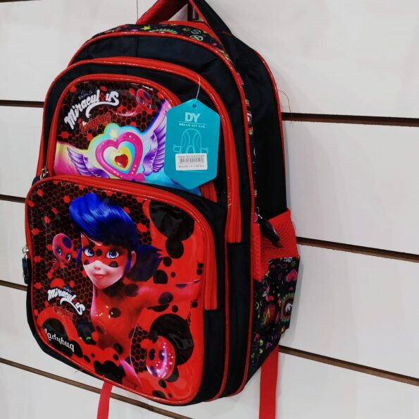 Mochila De Costa Infantil40x32cm M9036da22249 Perso Promoç Ladybug (2)