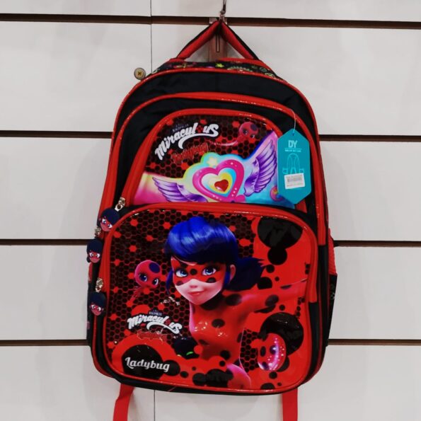 Mochila De Costa Infantil40x32cm M9036da22249 Perso Promoç Ladybug (4)