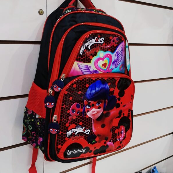 Mochila De Costa Infantil40x32cm M9036da22249 Perso Promoç Ladybug (5)