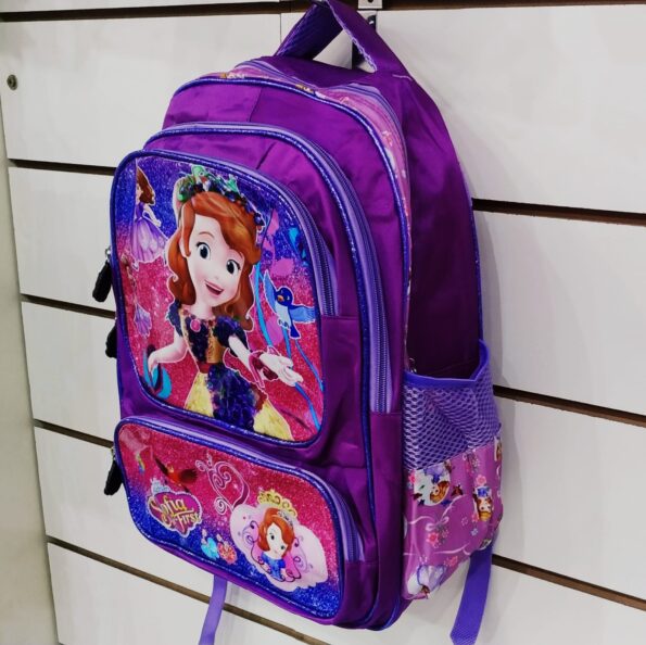 Mochila De Costa Infantil40x32cm M9036da22249 Perso Promoç Princisa Sofia (3)