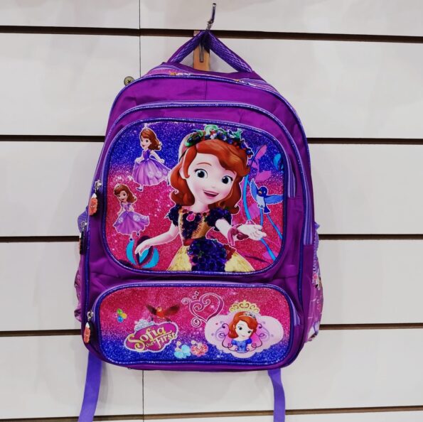 Mochila De Costa Infantil40x32cm M9036da22249 Perso Promoç Princisa Sofia (4)