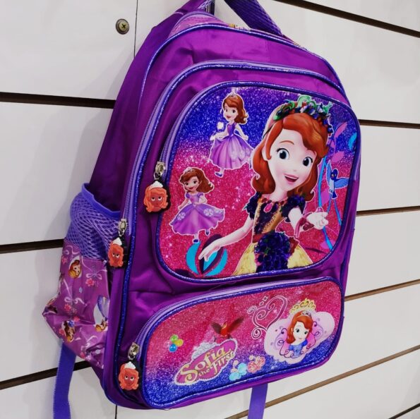 Mochila De Costa Infantil40x32cm M9036da22249 Perso Promoç Princisa Sofia (5)