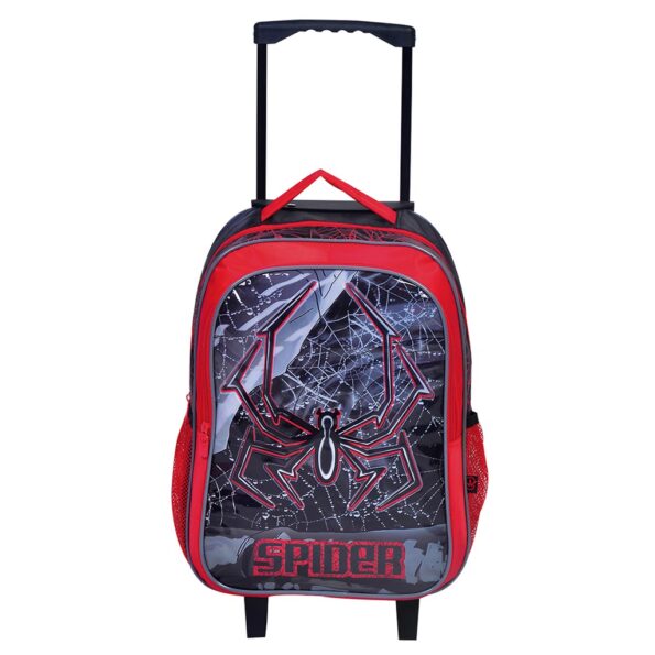 Mochila Infantil Masculino Com Carrinho Standard Spider 16” Colors – Wincy