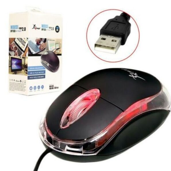 Mouse Optico Usb 2.0 Kp-m611 1200 Dpi Knup (1)