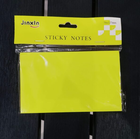 Papel Adesivo Para Anotações Sticky Jinxin 76x127mm Jx6875 (5)