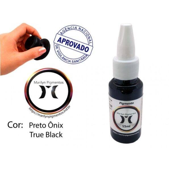 Pigmento Marilyn 15ml – Preto Ônix (2)