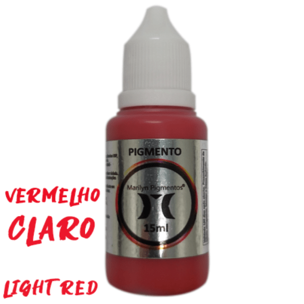 Pigmento Marilyn 15ml – Vermelho Claro Light Red (1)