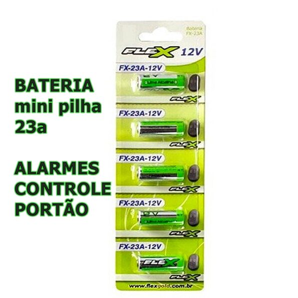 Pilha Bataria 23a 12v Alcalina Flex Gold 1pç (2)