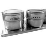 Porta Temperos Magnético Imã Aço Inox Wellmix Inox 4 Peças (1)