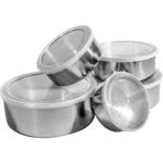 Pote De Inox Com Tampa Wellmix Wx3884 5pçs (1)