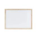 Quadro Branco Moldura De Madeira 50×70 (1)