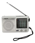 [RADIO MINI FM AM MW SW1-7 A PILHA ID9099 9 FAIXAS IDEA 5509
