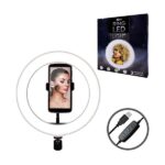 Ring Light 25,4cm 5w Usb Led Mbtech 3 Funçoes Mb84371 (1)