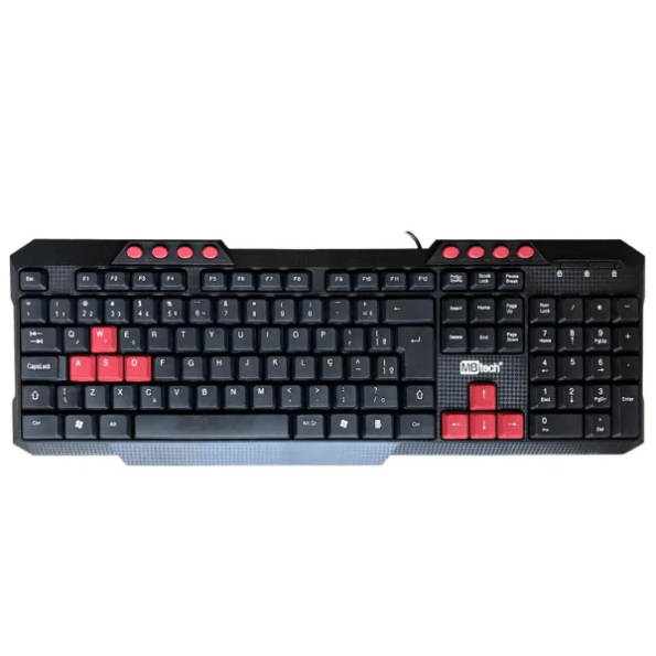 Teclado Game Multimidia Shortcut Usb K5 Mb54155 Mb54155 (1)