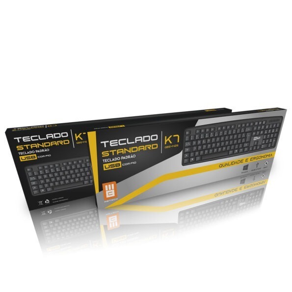 Teclado Padrao Standard Usb Com Fio K7 Gb54425 (1)