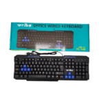 Teclado Weibo Office Wired Usb Com Fio Fc-536 Promoçao (1)