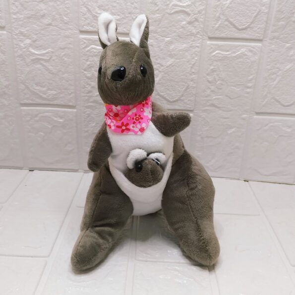 Urso De Pelucia Diversos 16cm A 22cm 1410-1 Tuka Toy – Canguru (4)