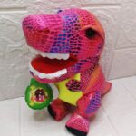 Urso De Pelucia Diversos 16cm A 22cm 1410-1 Tuka Toy – Dinossauro Colorido (1)