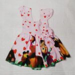 Vestido Rodadoo Personagem Masha E O Urso Infantil Veste 1 E 2 Anos (2)