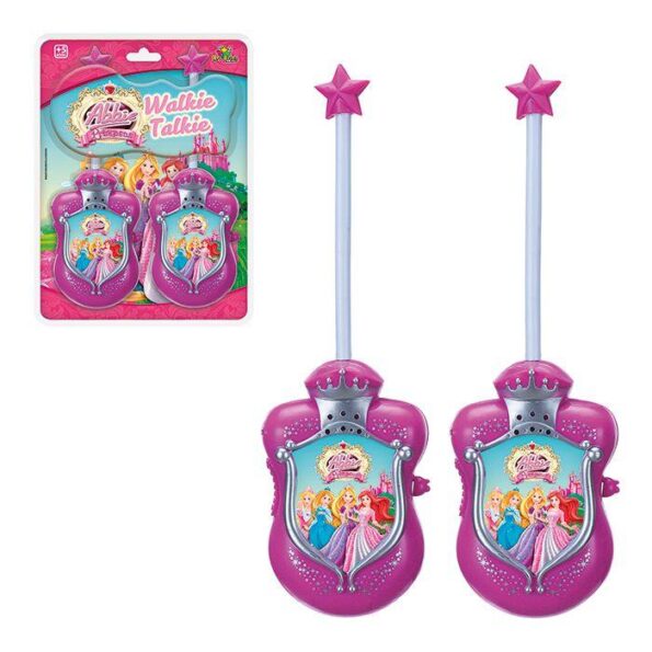 Walkie Talklie Infantil Xc994 Princesa (1)