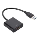 cabo adaptador de vídeo externo compatível com usb 3.0 para hdmi