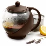 chaleira de vidro com infusor 750ml fuy1692