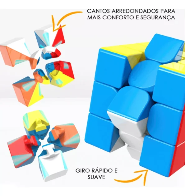 cubo magico 3×3 interativo profissional well kids wb108812