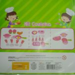 kit mini cozinha brinquedo fogaozinho wb5807 10pçs