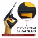 lavadora de alta pressão com jato vap regulável 1200w kala- 2