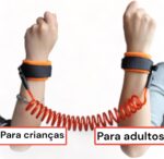 pulseira para segurança infantil – cordão guia de pulso bebê- rosa (2)