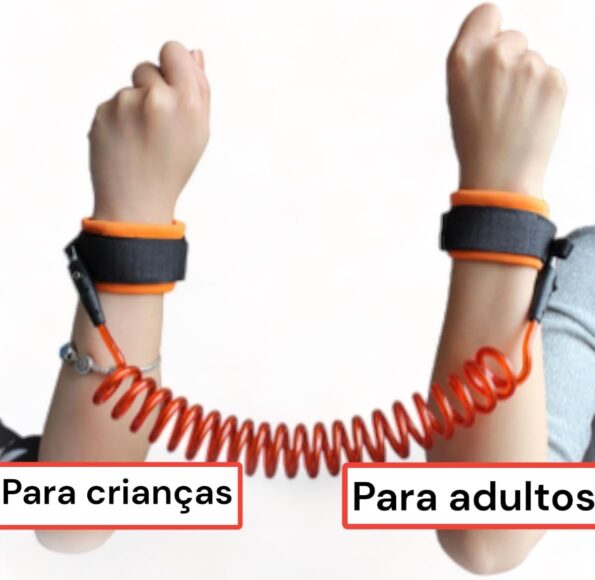 pulseira para segurança infantil – cordão guia de pulso bebê- rosa (3)