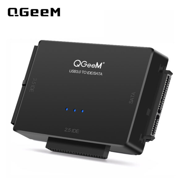 qgeem-sata ao adaptador do ide do usb, usb 3.0, sata, 2.5, 3.5