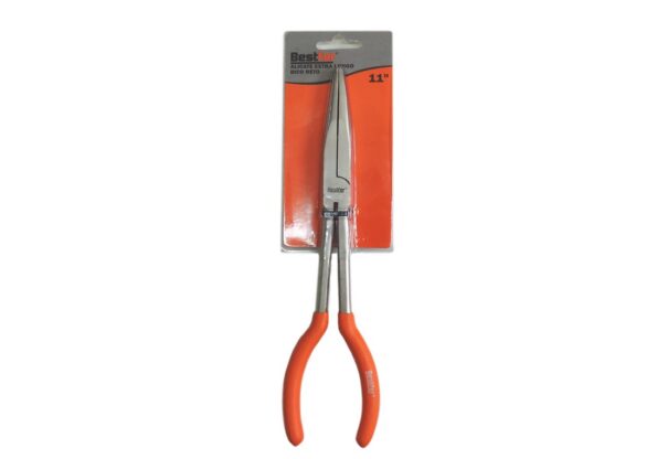 Alicate De Bico Reto Extra Longo De 11” (1)