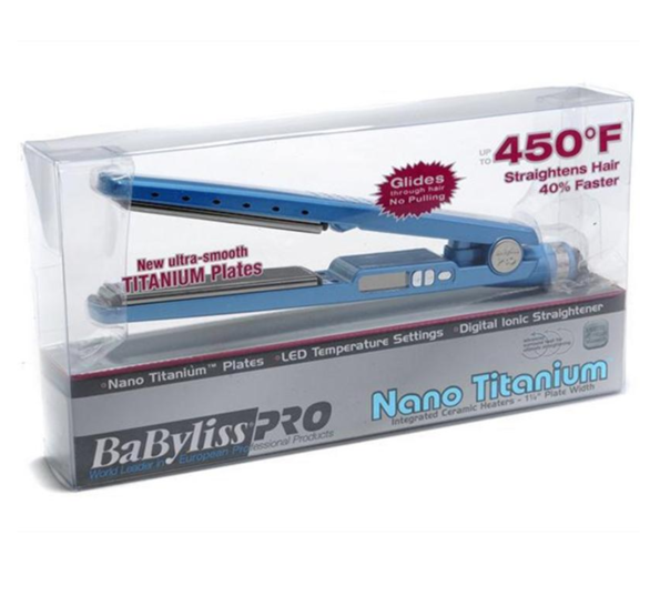 Babylisspro Nano Titanium-plated Straightening Iron, 1-14 (1)