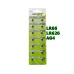 Bateria Lr66lr626ag4 Alcalina Botao 1,5v Flex Gold (1)