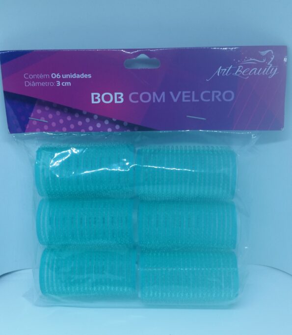 Bob Com Velcro 6 Unidades Art Beauty