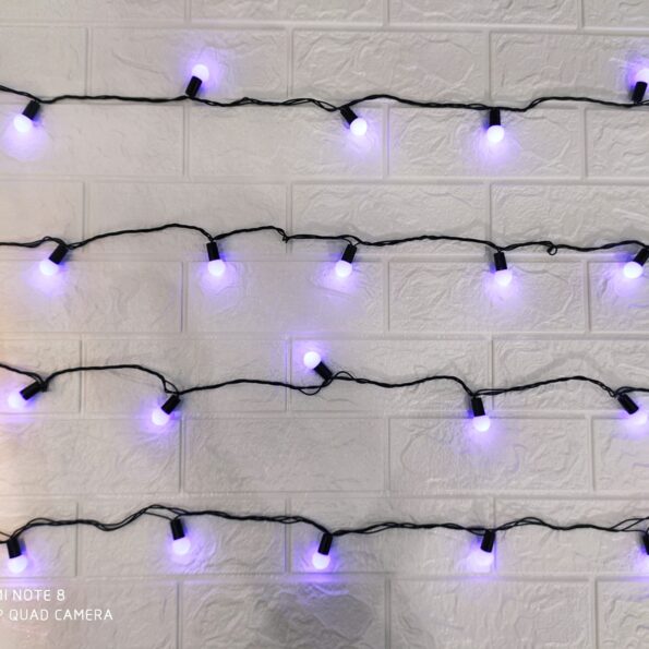 Bolas Color 30 Leds 5m 100v – Azul (1)