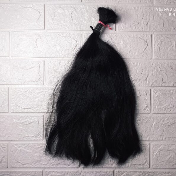 Cabelo H 40cm 90g 8,00 Preto Liso, Regional Virgem (2)