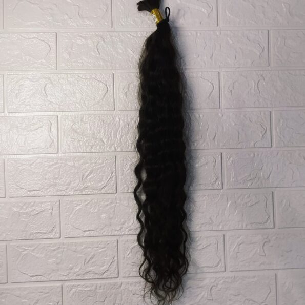 Cabelo Humano 100g 8,70 60cm Cacheado Anelado 3b Permanente A Vapor (1)